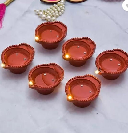 Diwali Sale - Water Sensor Eco-Friendly Diya 🪔 with Shankarji Pind