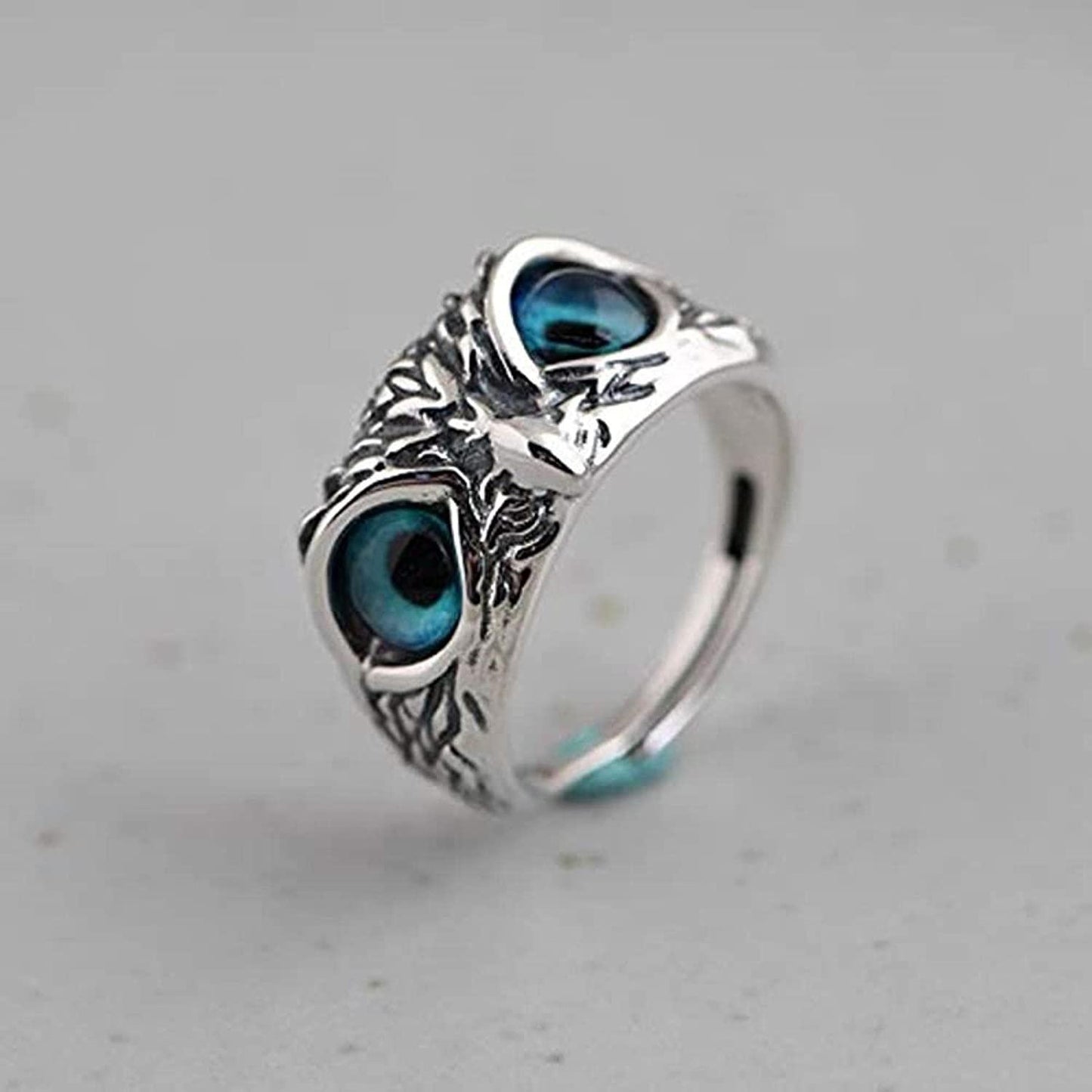 Silver Plated Wealth Attracter Owl Ring 💍✨