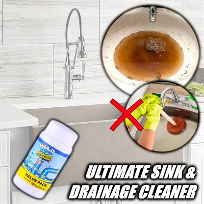 Powerful Drainage, Sinks & Pipes Blockage Removal Powder