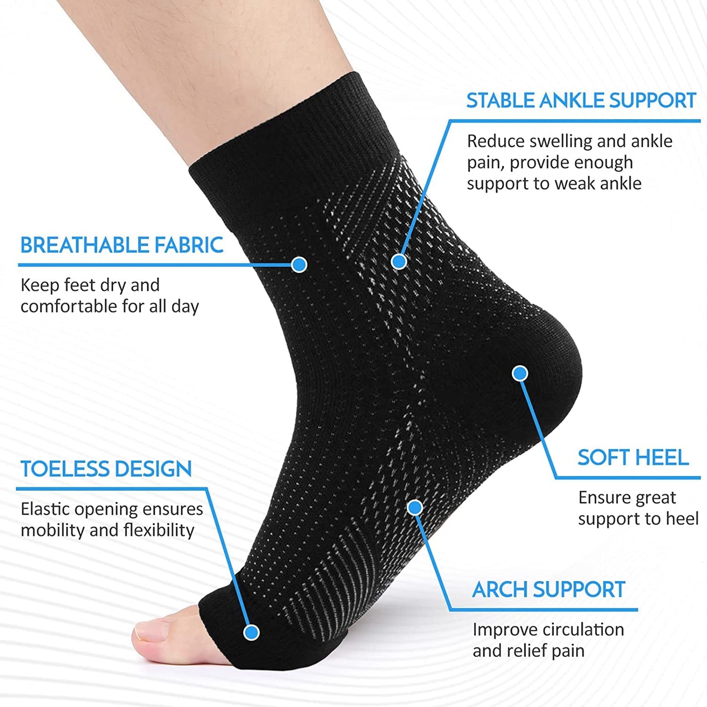 Neuropathy Socks for Women and Men