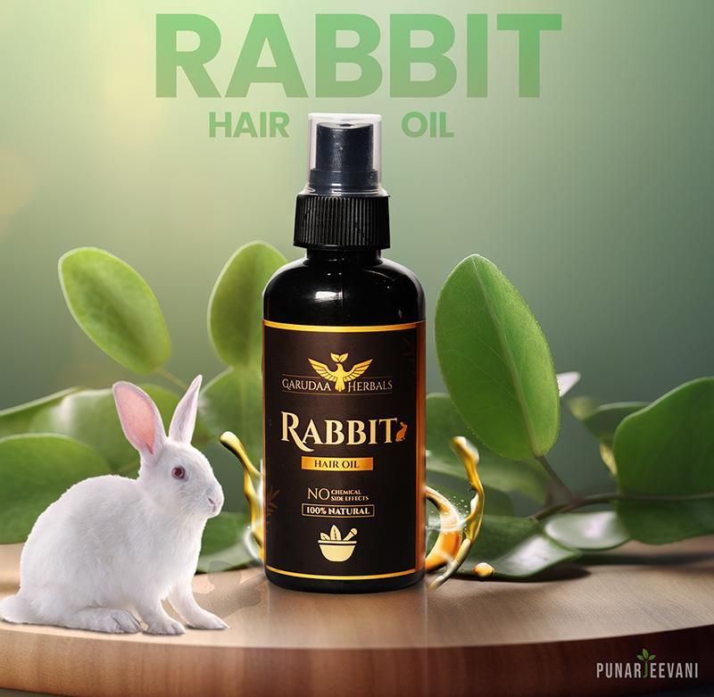 Rabbit Herbal Hair Oil 🌿