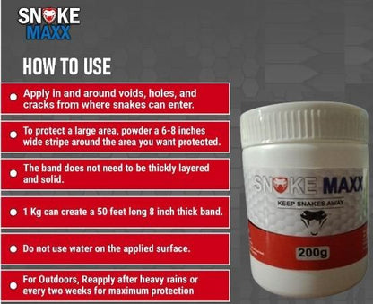 Snake Maxx- Snake Repellent Powder